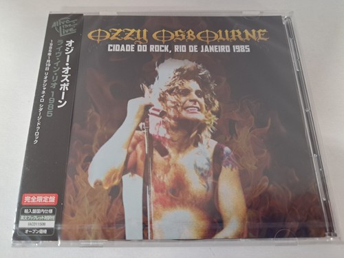 Ozzy Osbourne Cidade Do Rock, Rio De Janeiro 1985 Neu CD Japan