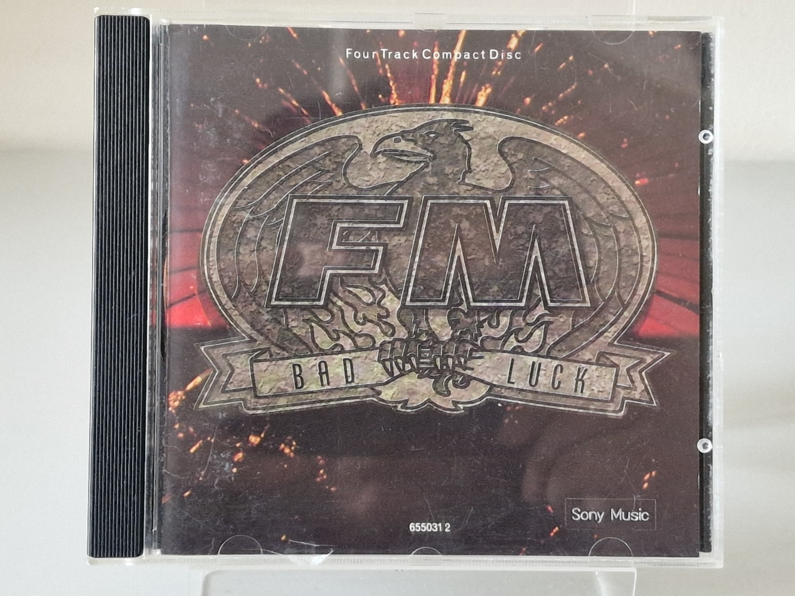 FM Bad Luck Music CD Single Four Tracks Rock