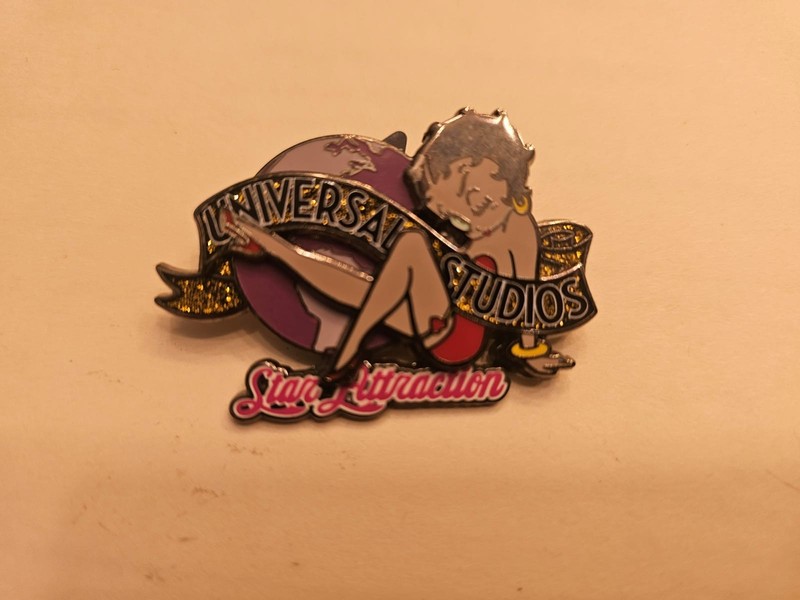 Universal Studios Betty Boop: Star Attraction Pin