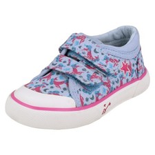 Scarpe Estive In Tela Per Ragazze Con Unicorno - Maestoso