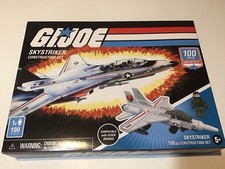GI JOE SKYSTRIKER CONSTRUCTION SET 100 PIECE FOREVER CLEVER HASBRO 2020