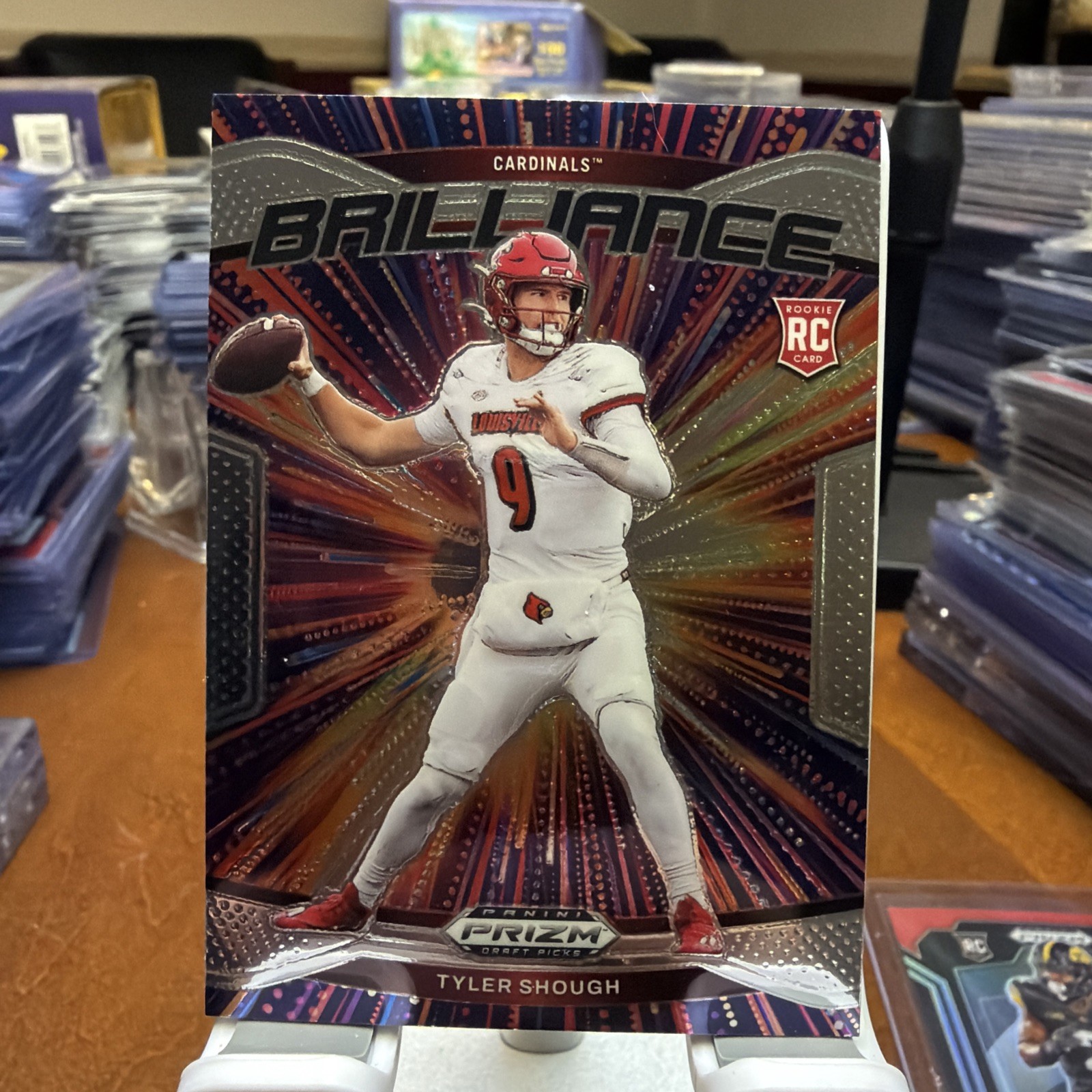 2025 Panini Prizm Draft Picks - Brilliance Tyler Shough #14 (RC)