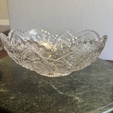 Imperial Glass, Daisy And Button, 7 1/2”, refer To Pictures For Measurements.