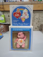 Vintage Care Bear Baby Hugs Bear Poseable Figure 1984 New