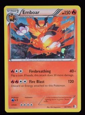 Emboar Cosmic Holo - 26/149 - Boundaries Crossed - Pokemon Card