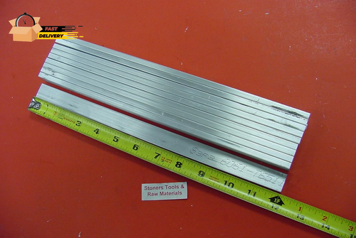 6061 T6511 Aluminum Flat Bar - 3/4" X 6" X 10" Long, Solid Extruded Mill Stock, USA Made