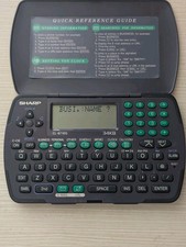 Vintage Sharp EL-6710S 34KB Electronic Organizer Calculator PDA Tested Works