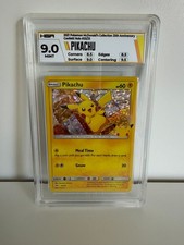 Pokemon Pikachu McDonald's Collection 2021 Confetti Holo 25/25 HGA GEM Mint 9.0 on eBay