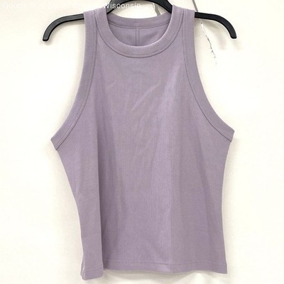 Lululemon Light Purple Hold Tight Racerback Ribbed Women s Tank Top