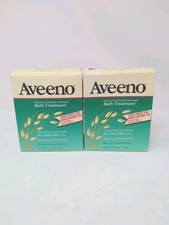 VTG Aveeno Natural Colloidal Oatmeal Bath Treatment for Dry, Itchy Skin 6oz X2 