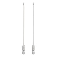 "2X H2.5 6-Kant-Bit 2.5Mm Flach 1/4\" 6\" Chrom"