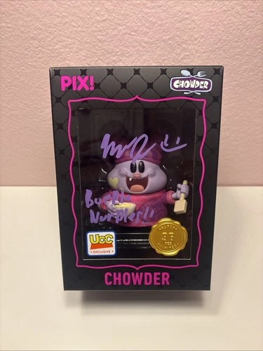 PIX! Thrilljoy Chowder Super Chase Dual Signed By Nicky Jones & C.H. Greenblatt