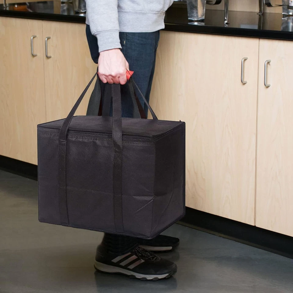 Große isolierte Kühltasche 41x33x26cm – ideal für Camping, Picknick & Einkau - Bild 3 von 4