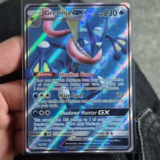 Pokémon TCG Greninja GX 120/131 Forbidden Light Full Art *MINT*