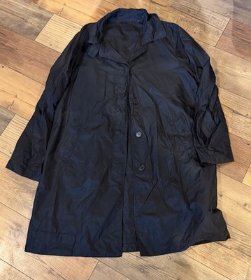 Aspesi 100% nylon button down Taffeta Raincoat / jacket 