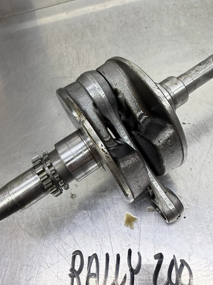 03 04 Can-Am Rally 175 200 2x4 cigüeñal cigüeñal cigüeñal varilla de conexión Bombardier Foto 3 de 4