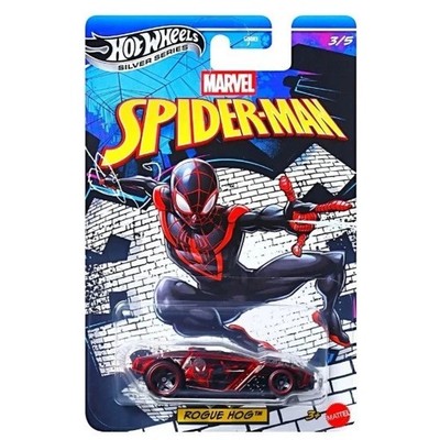 marvel ホットウィール　シルバーシリーズ　5台セット Hot Wheels Silver Series Marvel Spider-Man 2026-L Set of 5 (In
