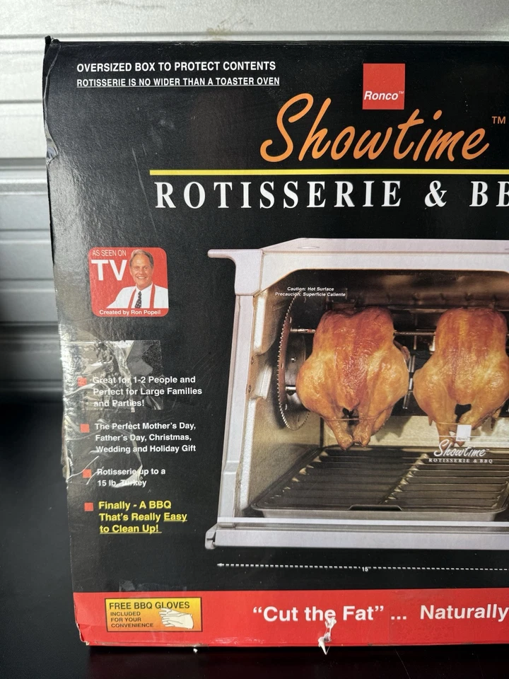 Ronco Showtime Rotisserie & BBQ Oven 5000 Platinum Edition NEW IN BOX - Image 2 of 4