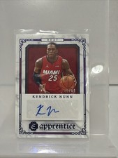 2020-21 Panini Chronicles - Excalibur Apprentice Signatures Kendrick Nunn...