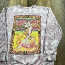 Janis Joplin Sweatshirt Womens M Tie Dye Avalon Ballroom San Francisco 1967