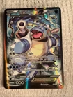 2016 POKEMON XY BLACK STAR PROMO RED & BLUE COLLECTION FULL ART/BLASTOISE EX