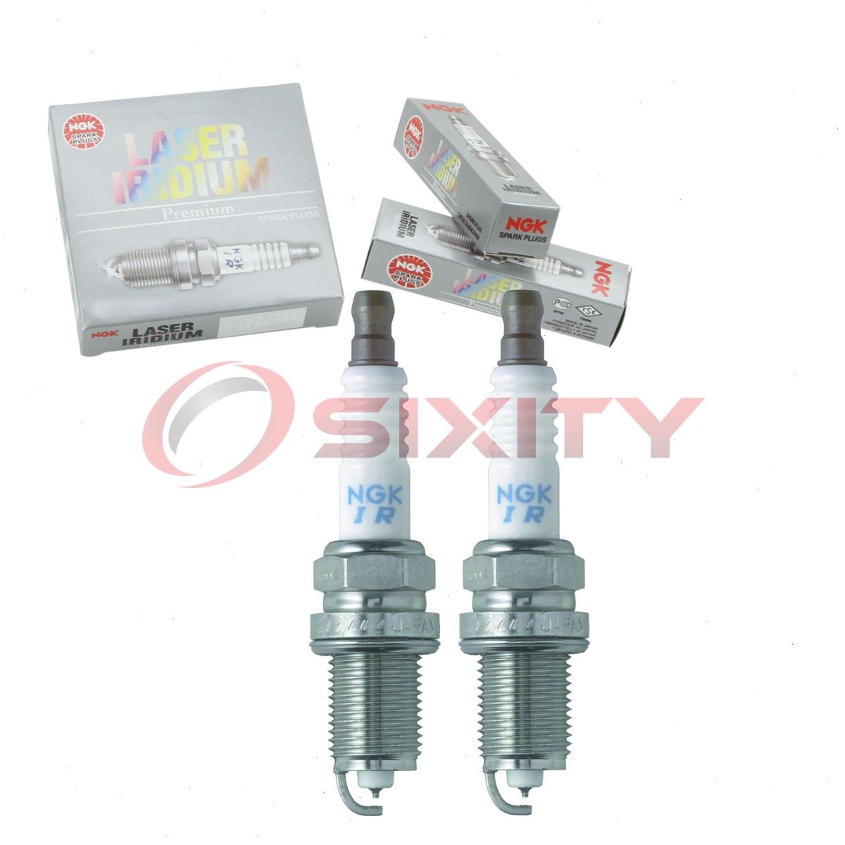 2 pc NGK 1314 IFR6G-11K Laser Iridium Spark Plugs for 98079-5617V pm