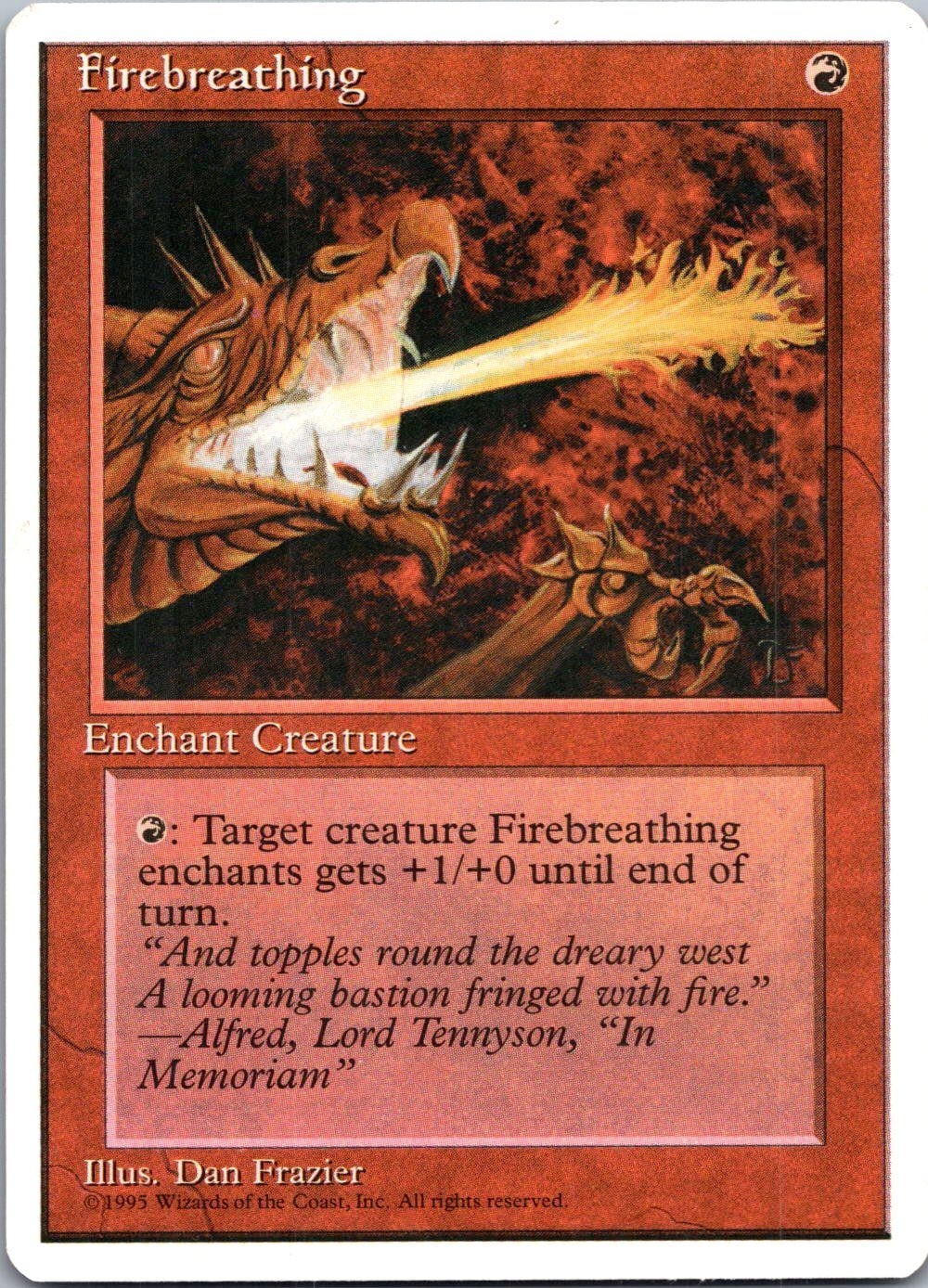 Magic Firebreathing Fourth Edition 193 Lightly Played
