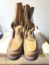 NOS Russell Moccasin Country Hunters  Claws Vintage Hunting Boots Men Size 12.5