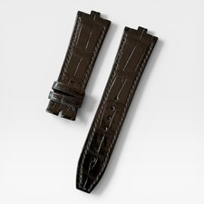 Croco Leather Watch Strap Fits Vacheron Constantin Overseas 24mm Easy Change
