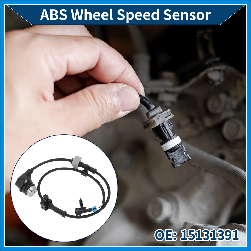 Sensor de velocidad de rueda ABS Sensor ABS Nº15131391 apto para Buick Rainier 04-07 trasero Foto 2 de 4