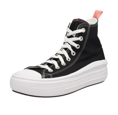 Converse Move High Platform Schwarz - Größe 37,5 [5 US 23,6cm] Schuhe Mädchen