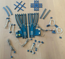 Lego® Eisenbahn 4,5/12V BLAUE Schienen Gerade Gebogene Weiche Kreuzung Zubehör