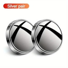 2 Blind Spot Mirrors Round Hd Glass Convex 360 Side Rear View Mirror For Car Us 2 Blind Spot Mirrors Round Hd Glass Convex 360 Side Rear View Mirror For Car Us