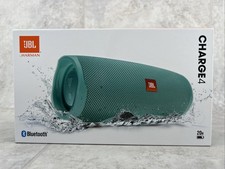 JBL Charge 4 Waterproof Bluetooth Speaker Portable Audio - Harman- Teal