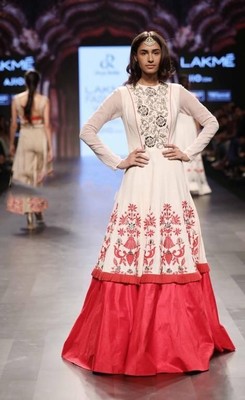 lehenga and gown design