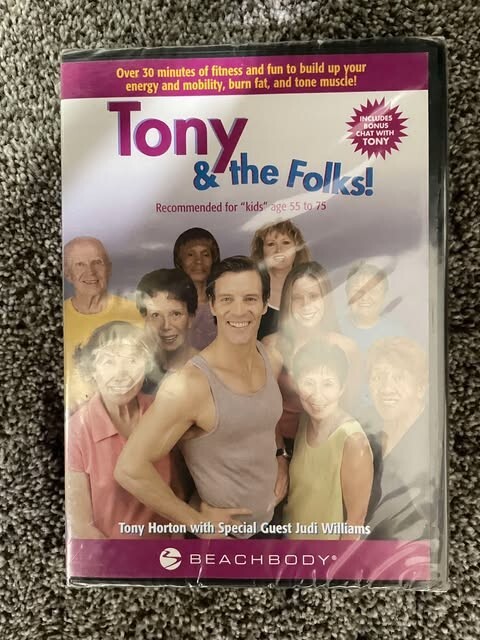 Tony Horton and the Folks with Judi Williams Beachbody (DVD, 2003