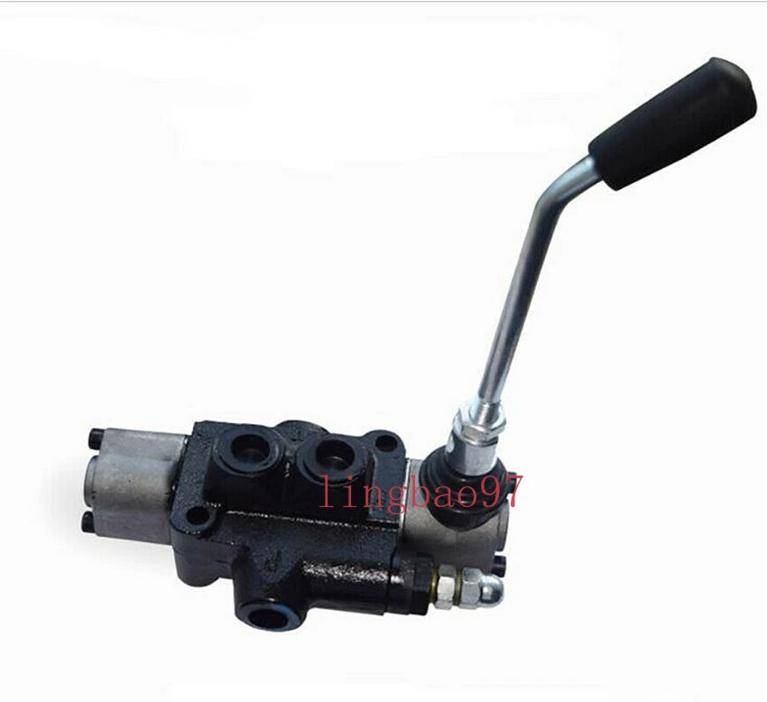Juego de válvulas de posicionamiento bidireccionales de control direccional divisor de troncos hidráulico DBL-40L Foto 4 de 4