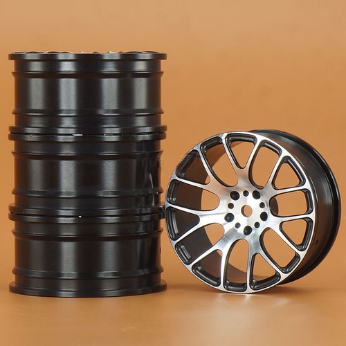 4 Stück Räder Alu-Felgen CNC Rim Für 1/10 RC Crawler On-Road Drift Racing Auto - Bild 4 von 7