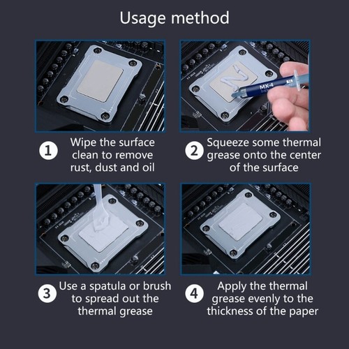 Heat Sink Silicone Paste MX4 45g Thermal Grease Compound Effective Cooling - Afbeelding 4 van 8
