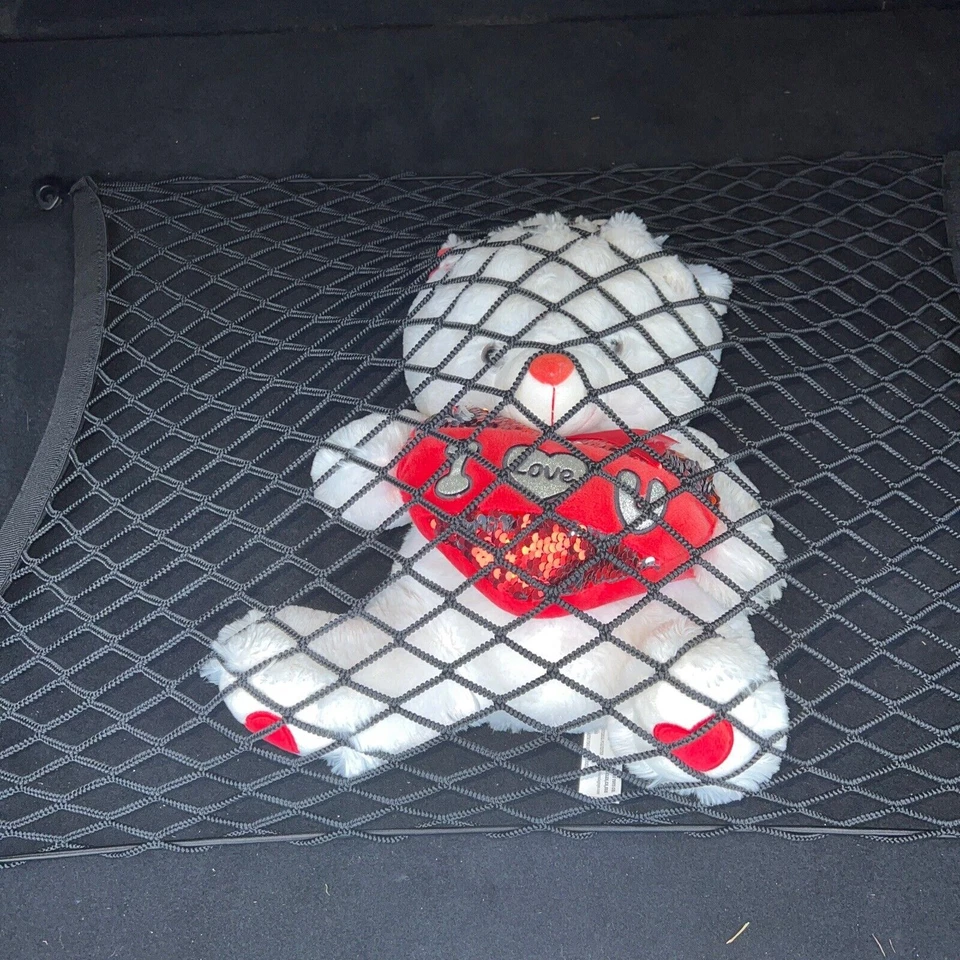 Red de carga de malla estilo piso maletero trasero para MERCEDES-BENZ CLASE S 2014-2020 Foto 4 de 4