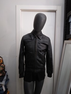 CONBIPEL Echtlederjacke gebraucht Herren man Gr. 46 schwarz XYC867L