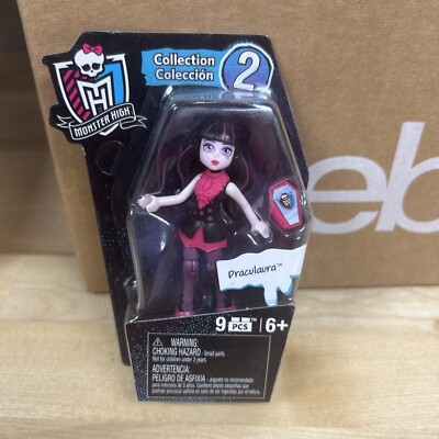  Monster High Mega Bloks Draculaura Poseable Mini Figure -  Collection 2.