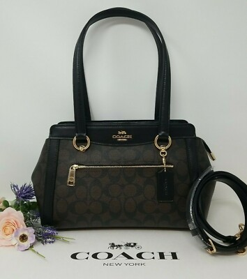 Coach C2851 Kailey Carryall In Signature Canvas Coach Kailey