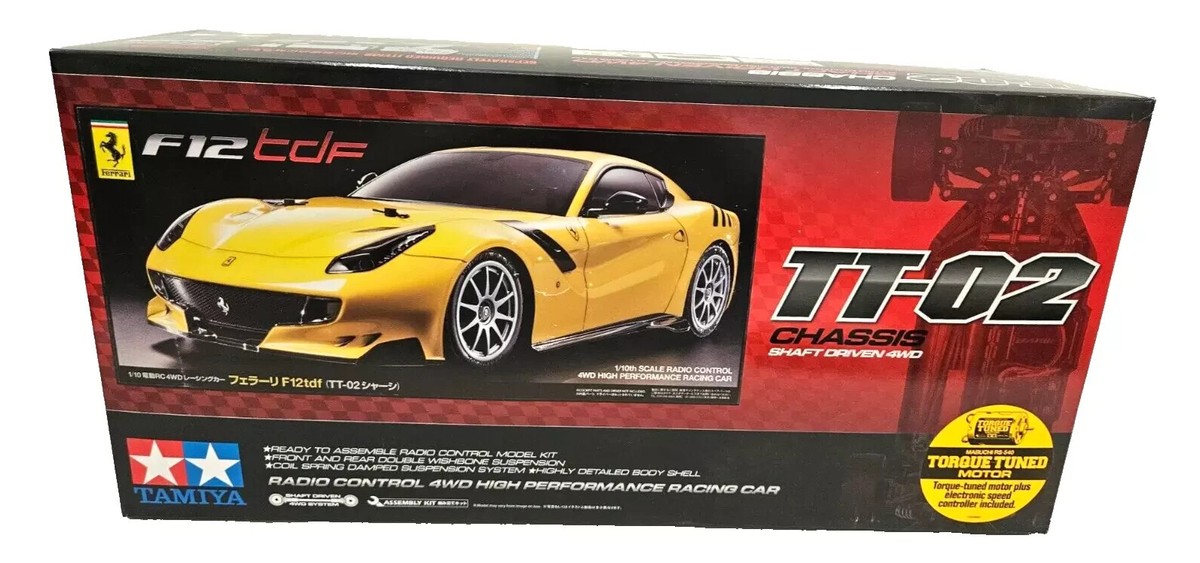 【ペトロナス】58644 フェラーリ F12tdf TT-02シャーシ 58644 Tamiya Ferrari F12 TDF TT02 Chassis - empty box | eBay