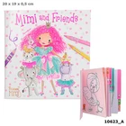 Colouring Book Depesche Princess Mimi and Friend Girl Colouring Book Craft Book Princess