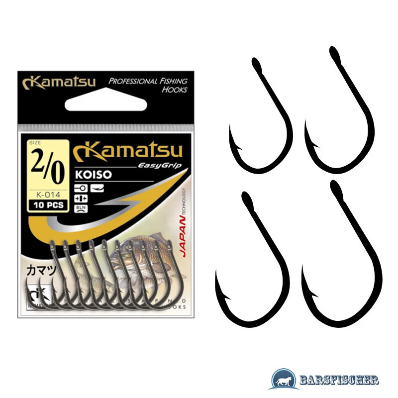 KAMATSU K-41 HYPER Strong Nautilius X3, Power Haken, Wallerhaken