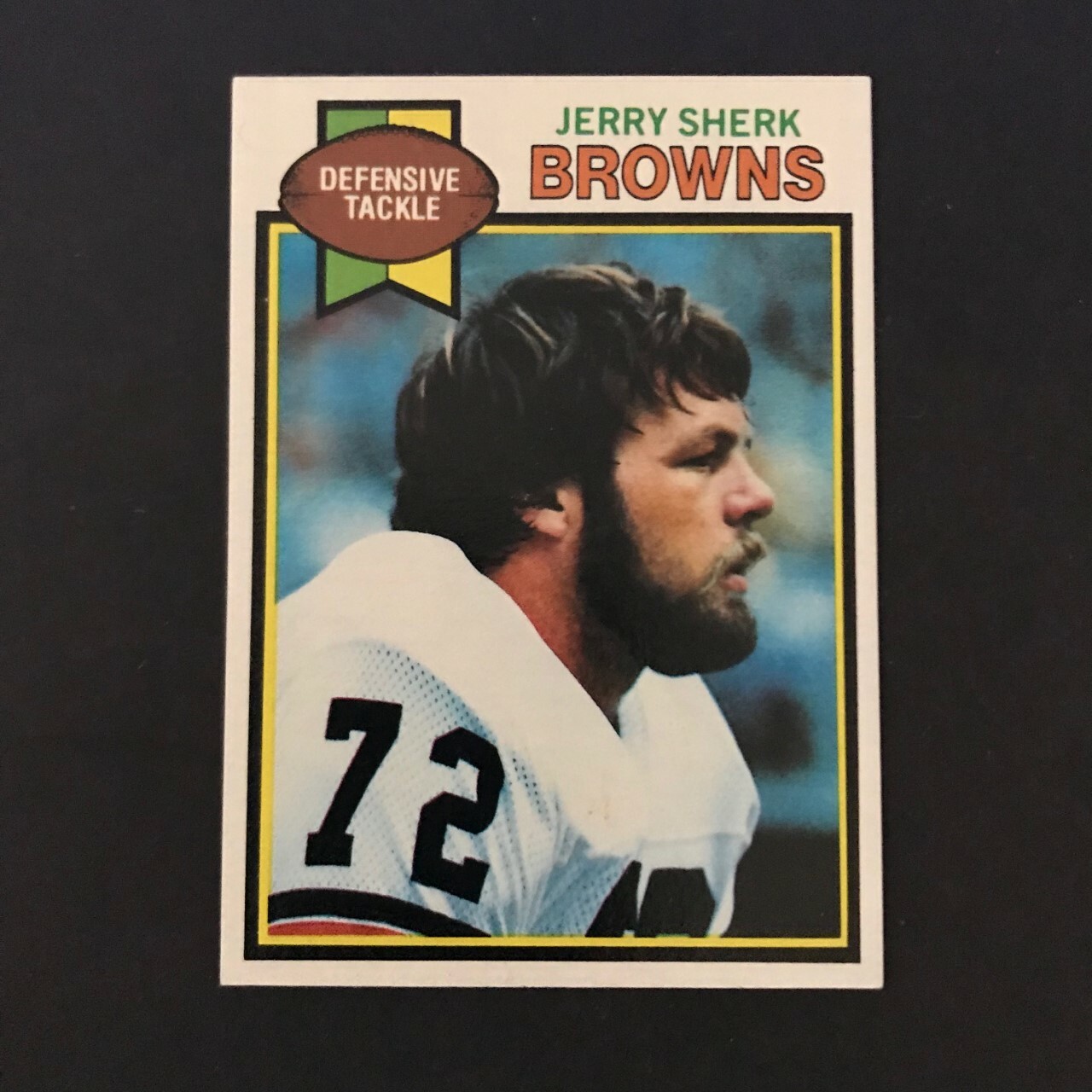 1979 Topps JERRY SHERK  #185 Cleveland Browns Oklahoma State