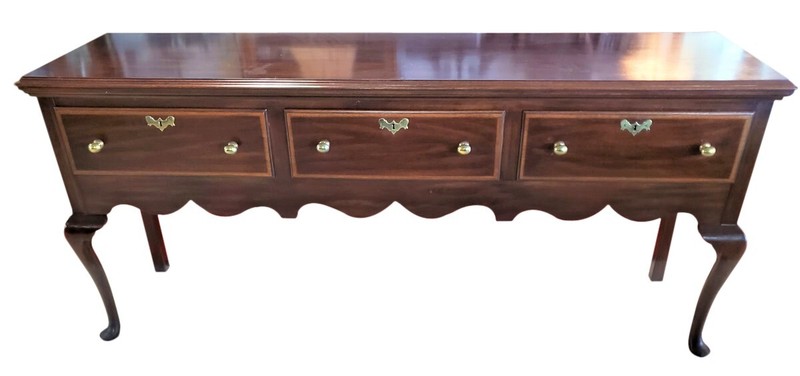 Henkel Harris “Jamestown Colony” Mahogany Buffet, Server, 77.5″W, PA5880