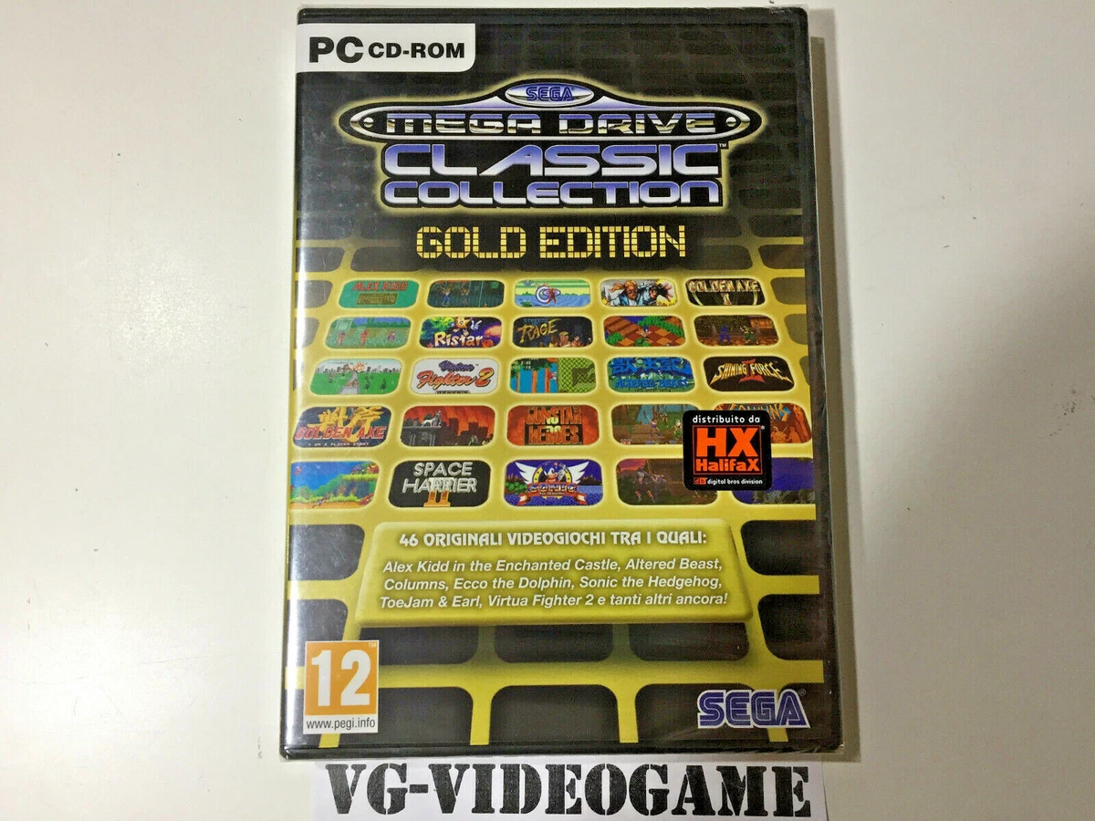 Sega mega drive classic collection gold best sale edition