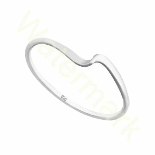 Anelli di metalli preziosi senza pietre in argento sterling matrimonio